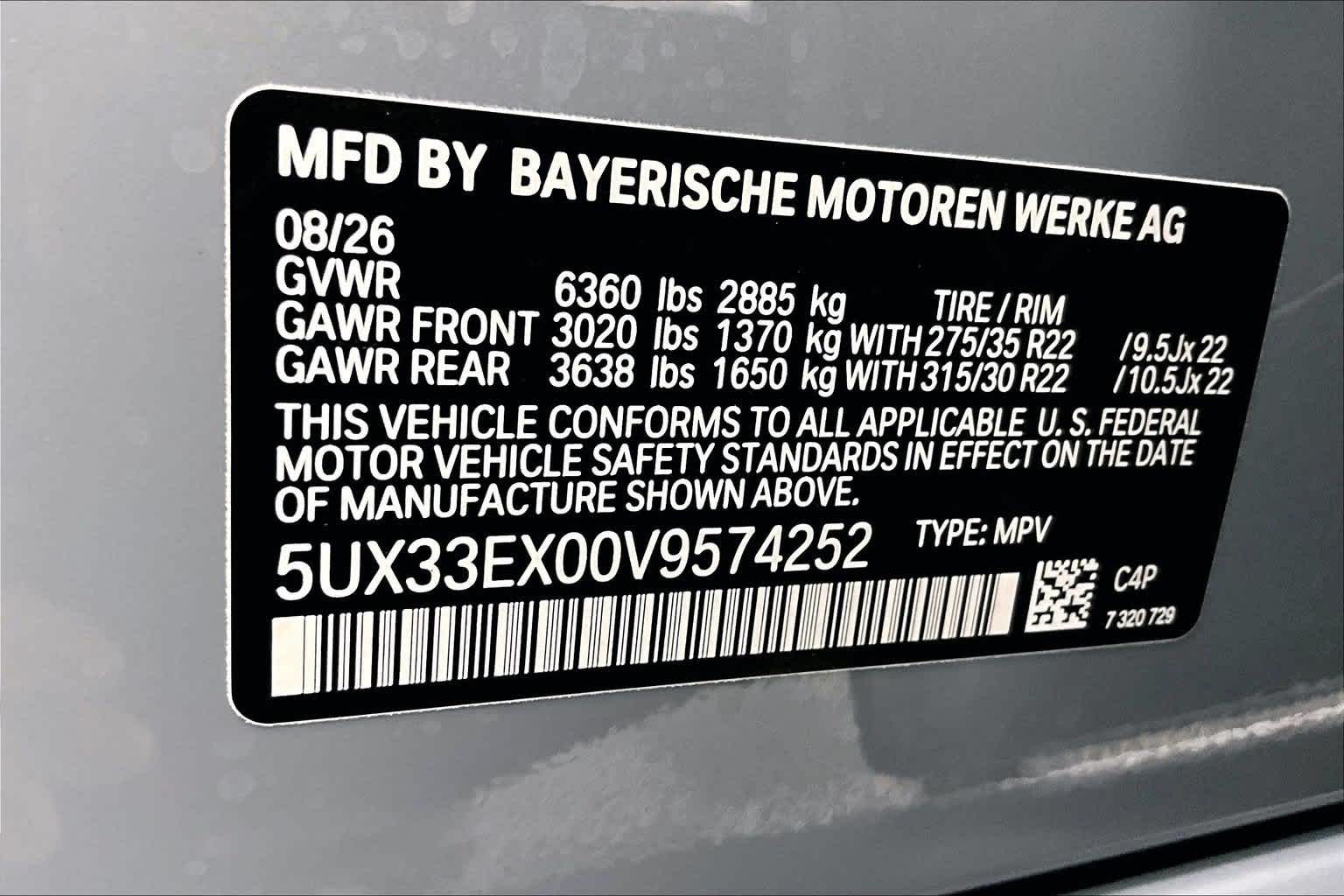 2027 BMW X6 xDrive40i