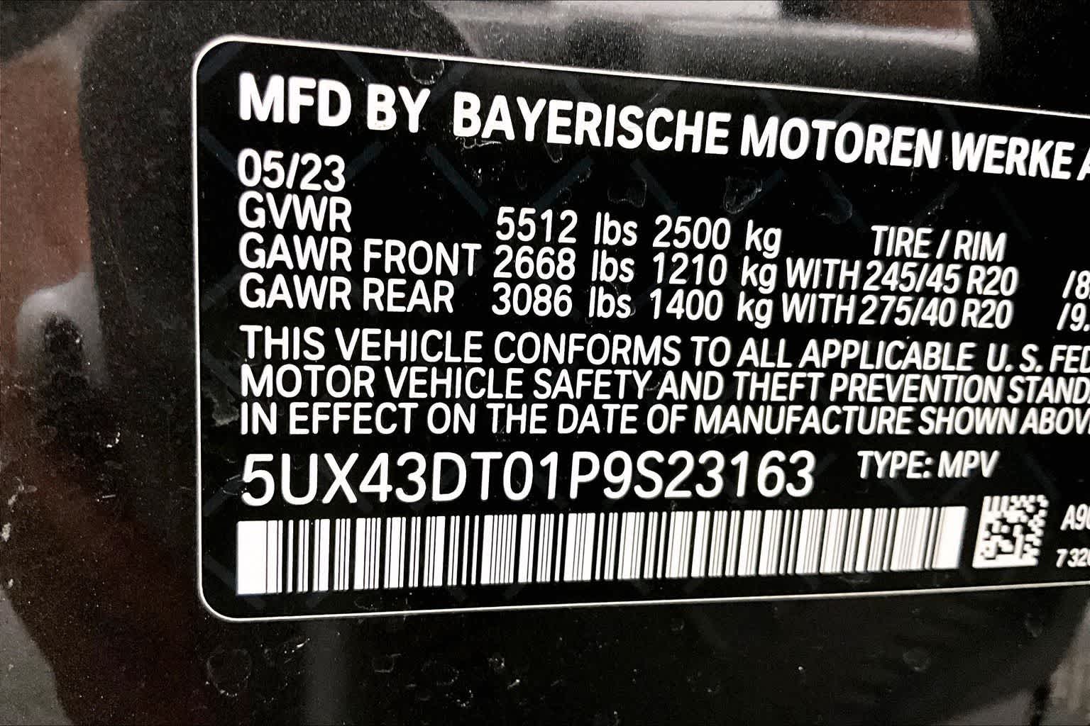 2023 BMW X4 M40i