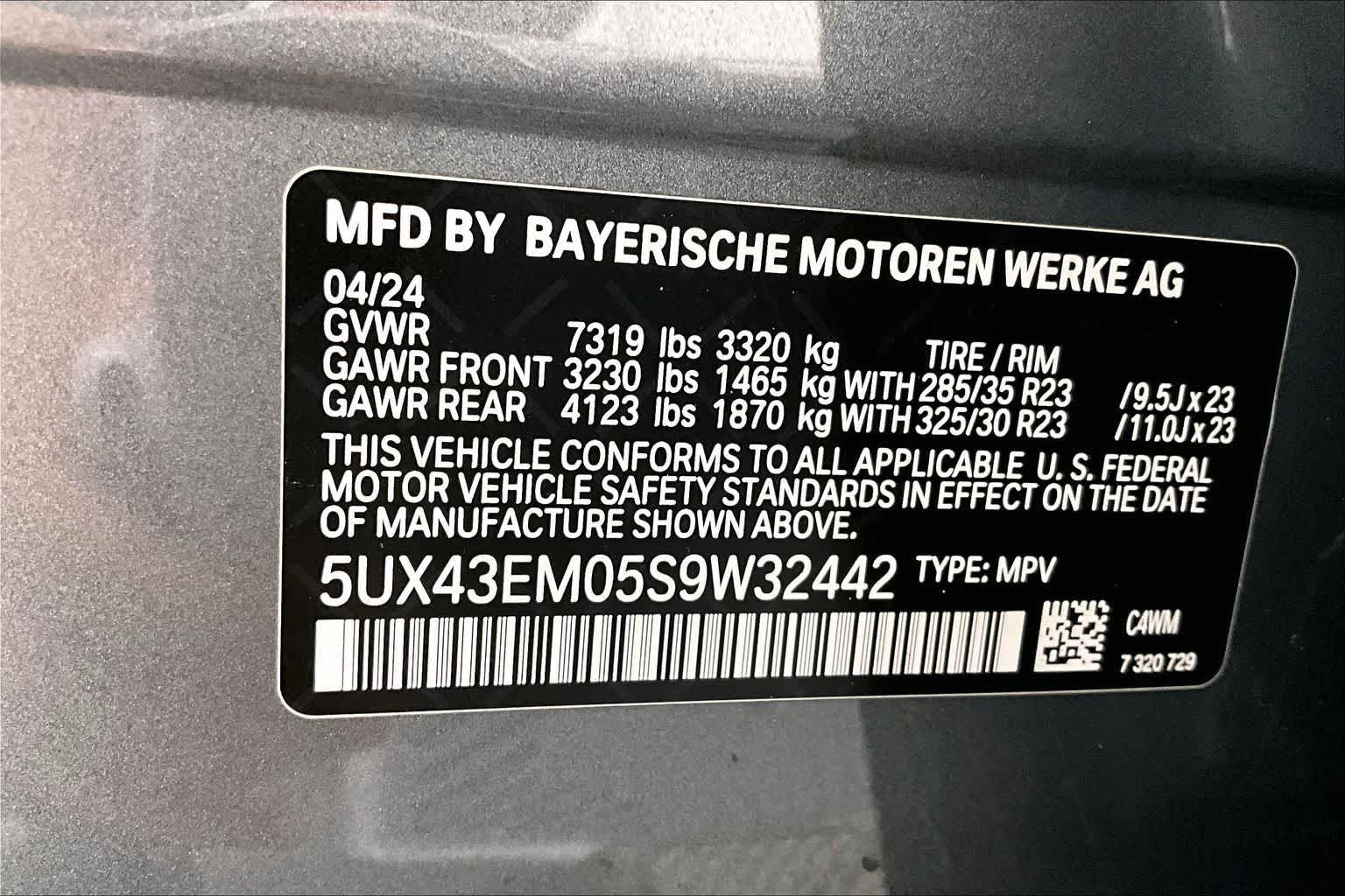 2025 BMW ALPINA XB7 ALPINA XB7