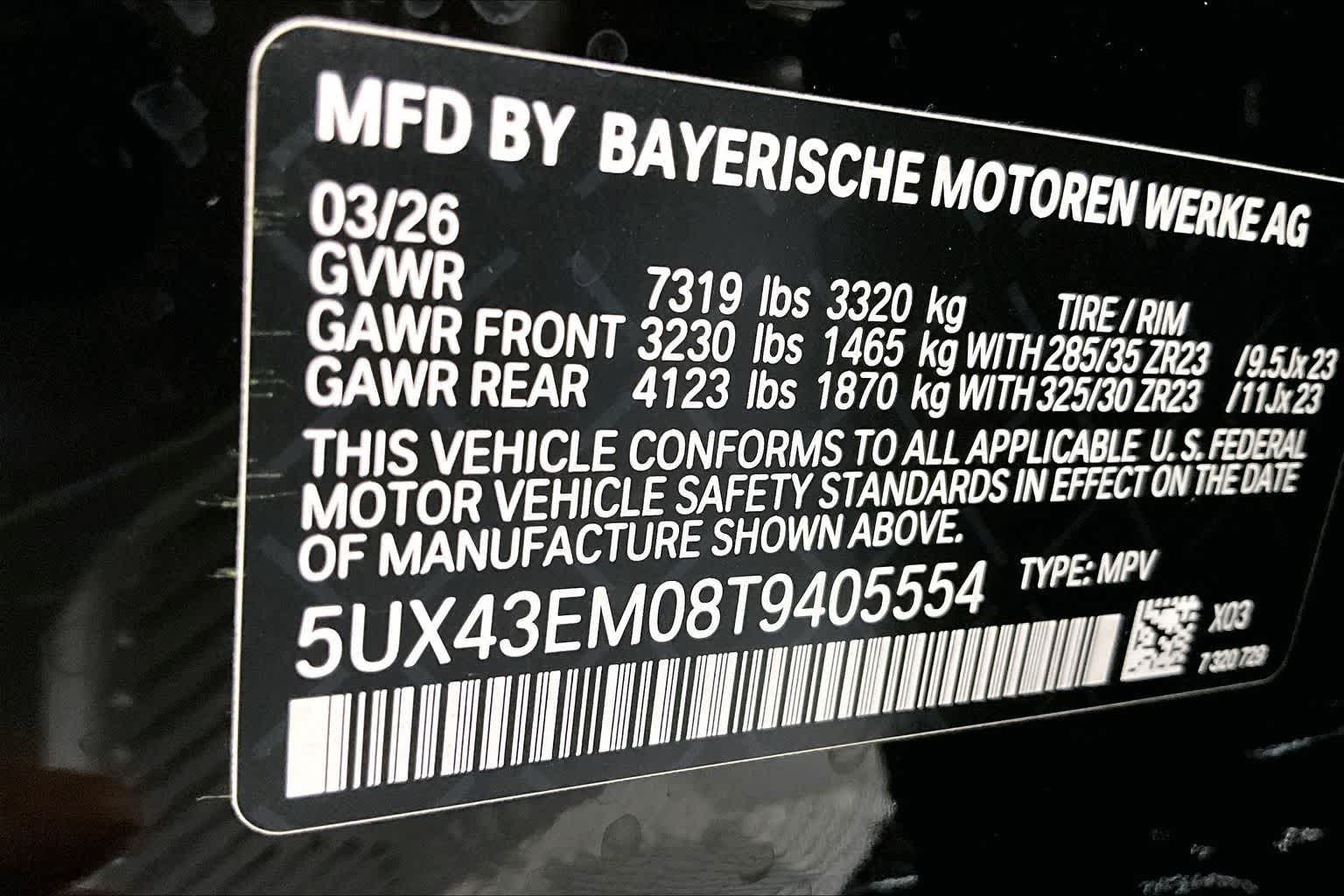 2026 BMW ALPINA XB7 ALPINA XB7