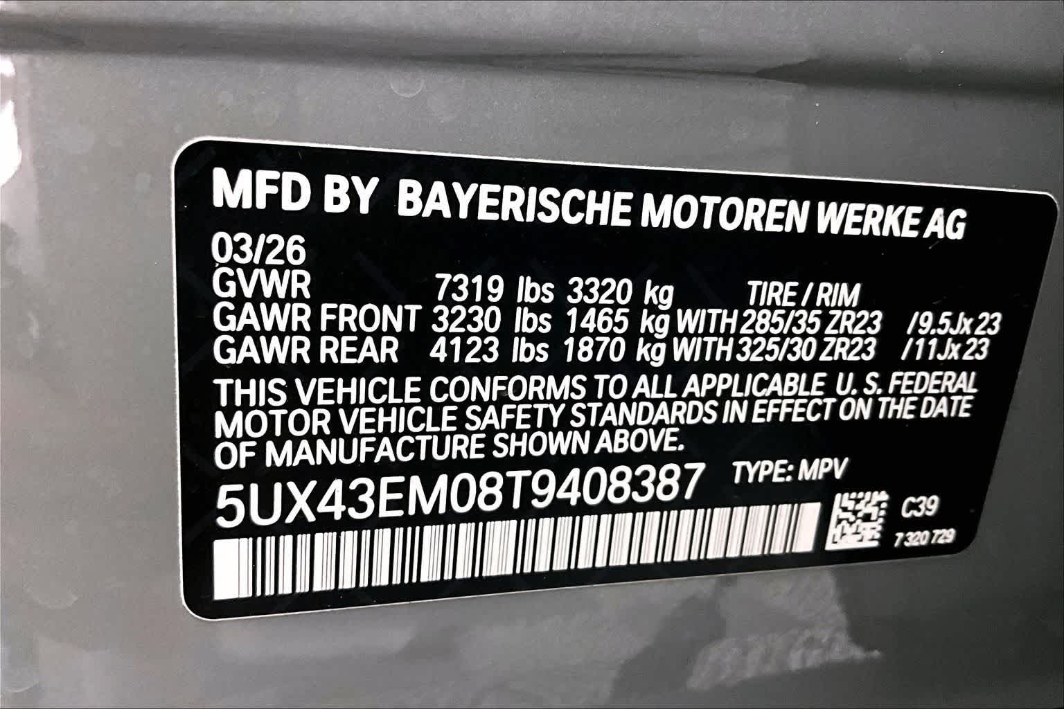 2026 BMW ALPINA XB7 ALPINA XB7