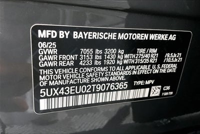 2026 BMW X5 xDrive50e