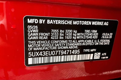 2026 BMW X5 xDrive50e