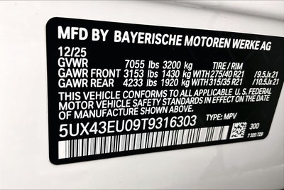 2026 BMW X5 xDrive50e