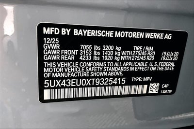 2026 BMW X5 xDrive50e