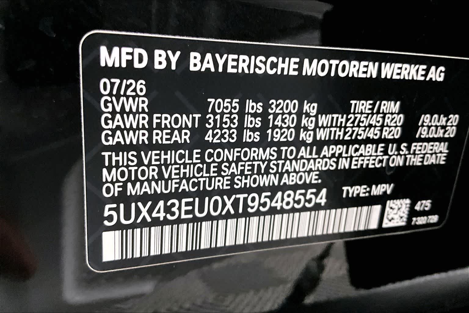 2026 BMW X5 xDrive50e