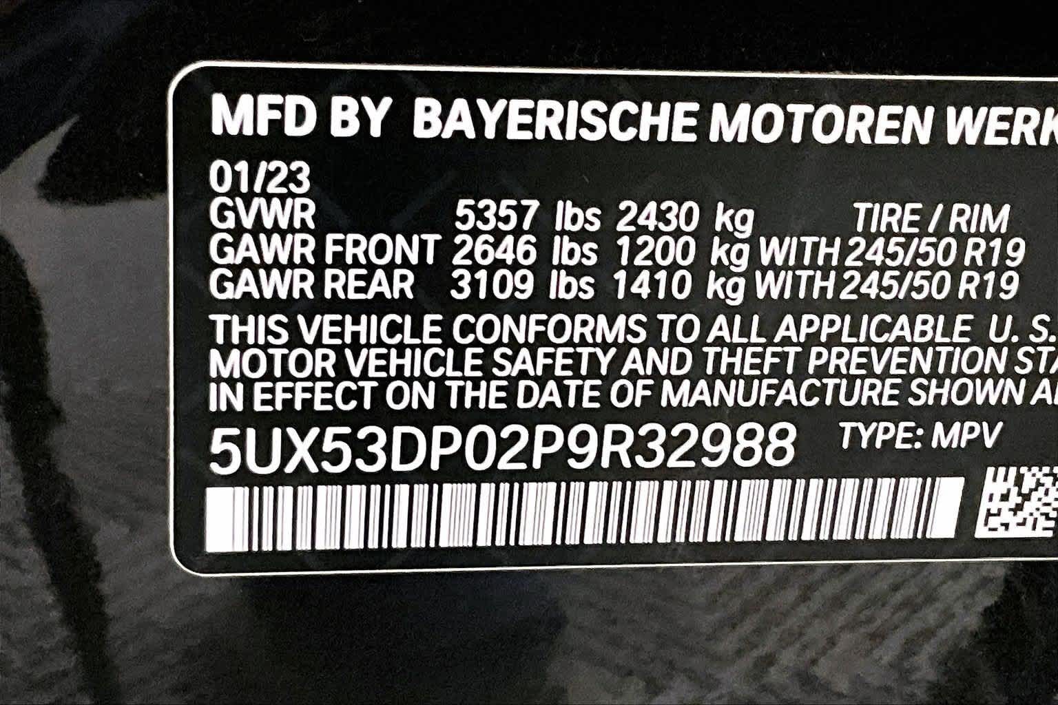 2023 BMW X3 xDrive30i