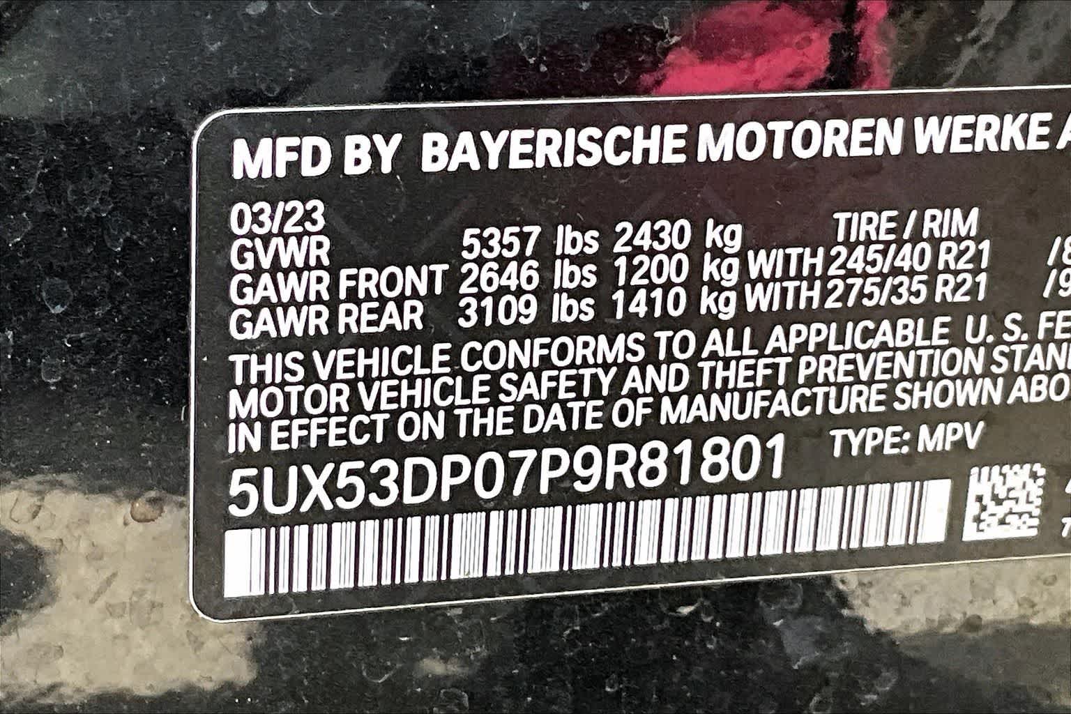 2023 BMW X3 xDrive30i