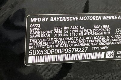 2023 BMW X3 xDrive30i