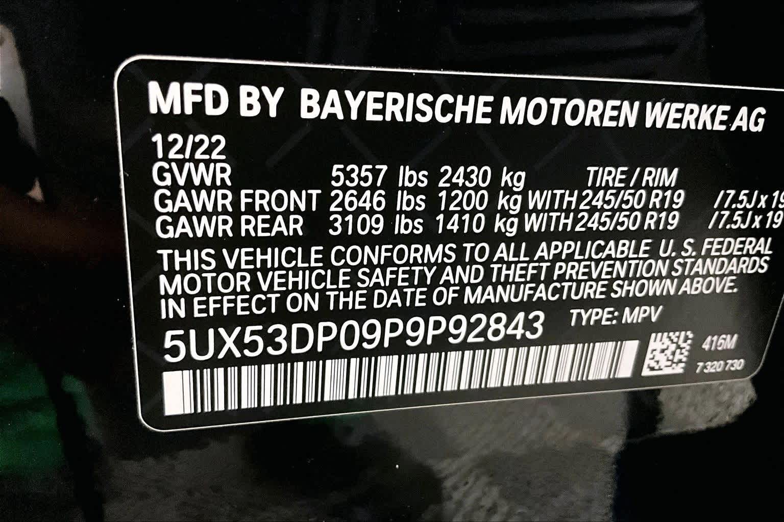 2023 BMW X3 xDrive30i