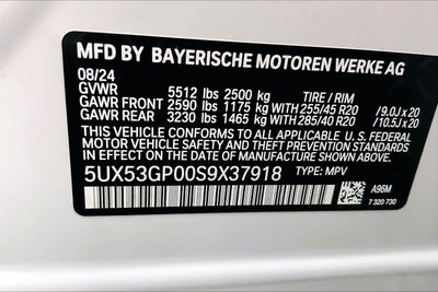 2025 BMW X3 30 xDrive