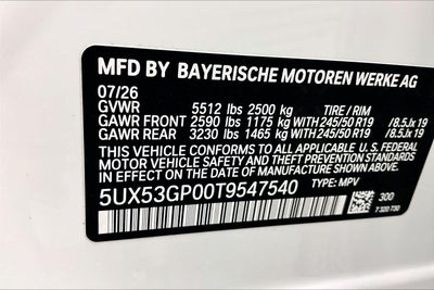 2026 BMW X3 30 xDrive