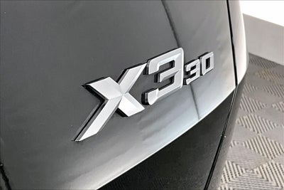 2025 BMW X3 30 xDrive