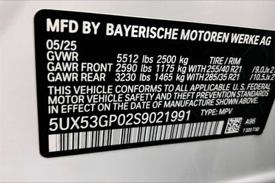 2025 BMW X3 30 xDrive