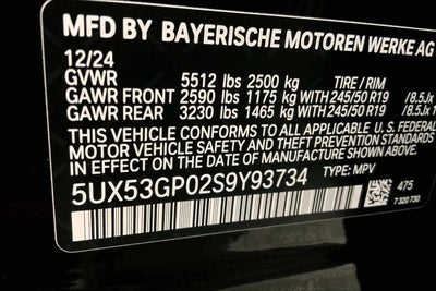 2025 BMW X3 30 xDrive