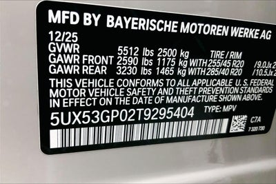 2026 BMW X3 30 xDrive