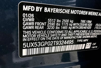 2026 BMW X3 30 xDrive