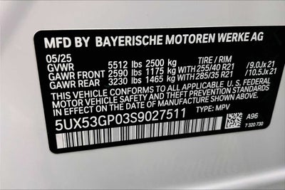 2025 BMW X3 30 xDrive