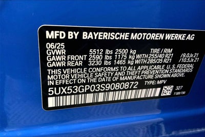 2025 BMW X3 30 xDrive