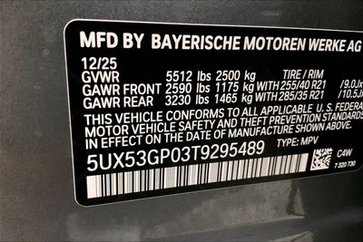 2026 BMW X3 30 xDrive