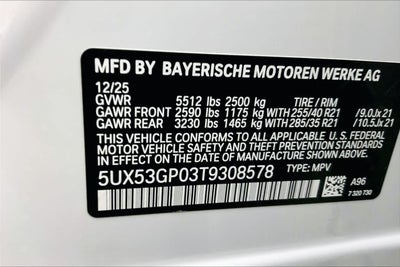 2026 BMW X3 30 xDrive