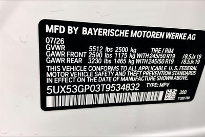 2026 BMW X3 30 xDrive