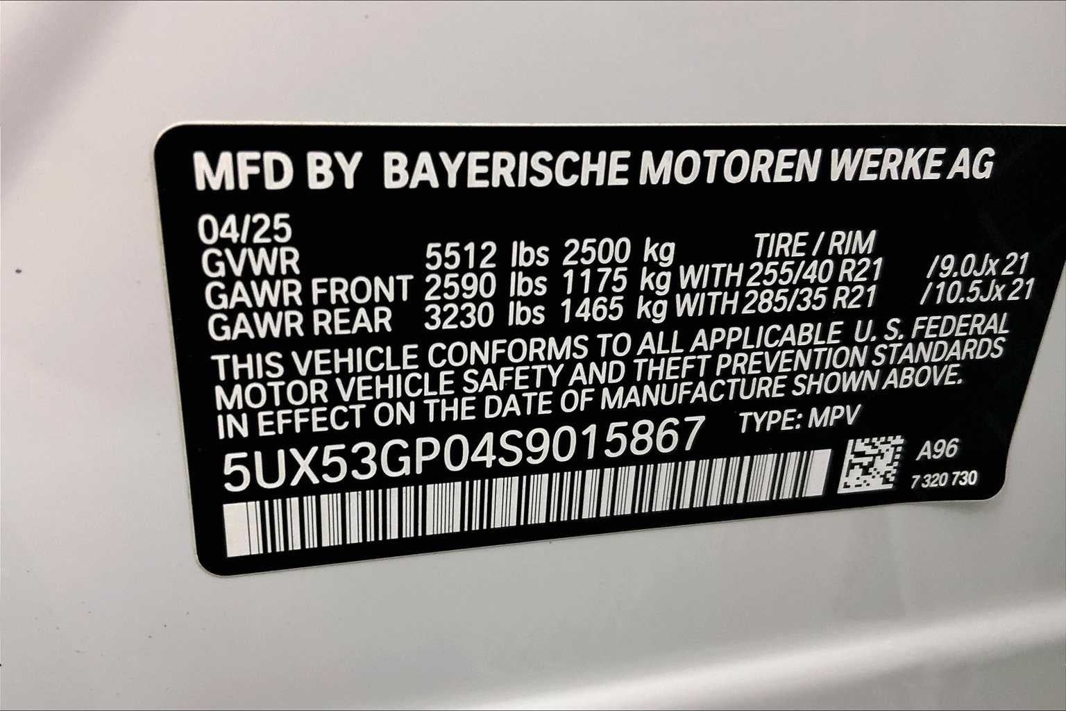 2025 BMW X3 30 xDrive