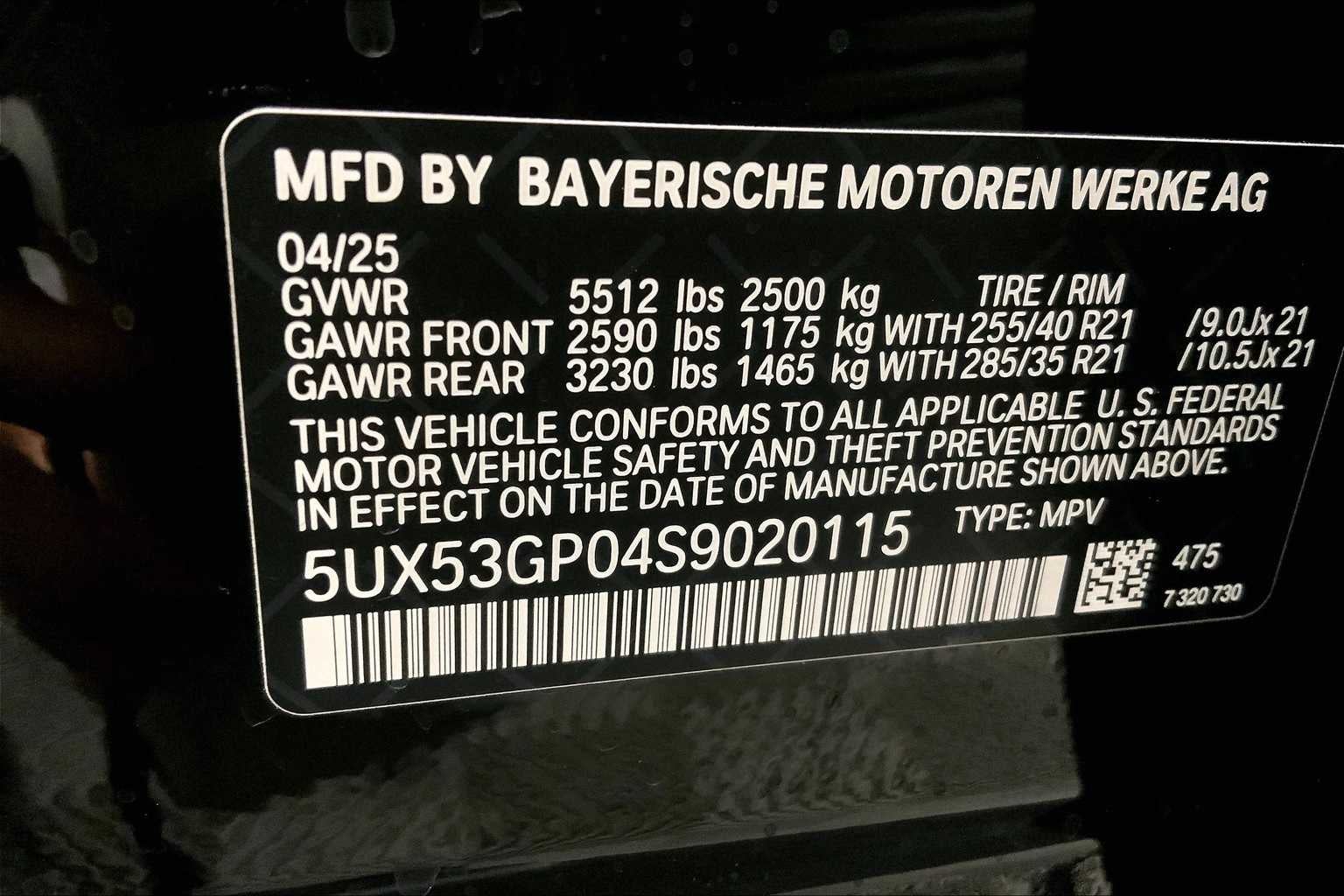 2025 BMW X3 30 xDrive