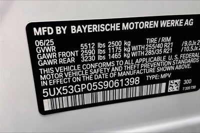 2025 BMW X3 30 xDrive