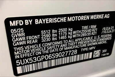 2025 BMW X3 30 xDrive