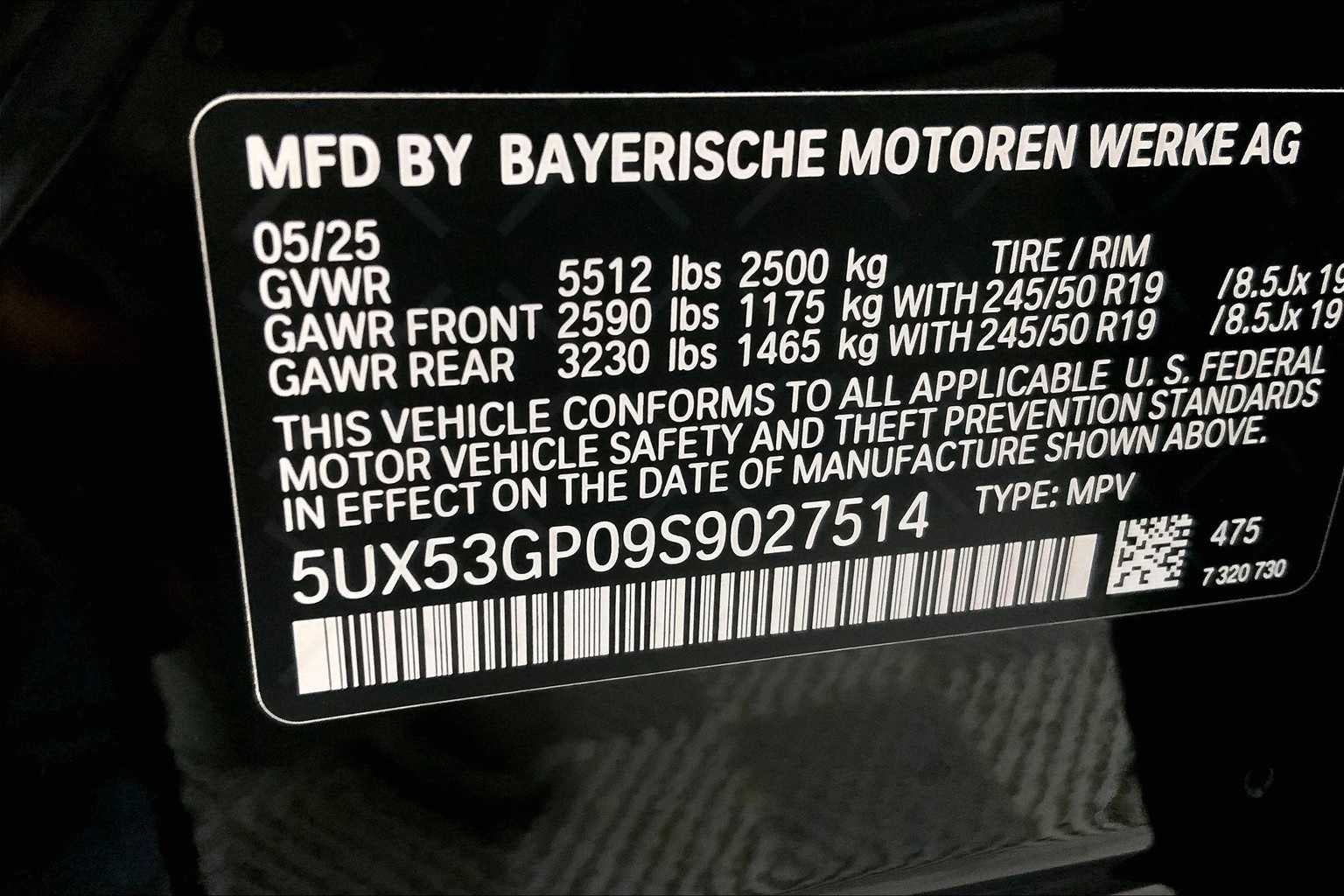 2025 BMW X3 30 xDrive