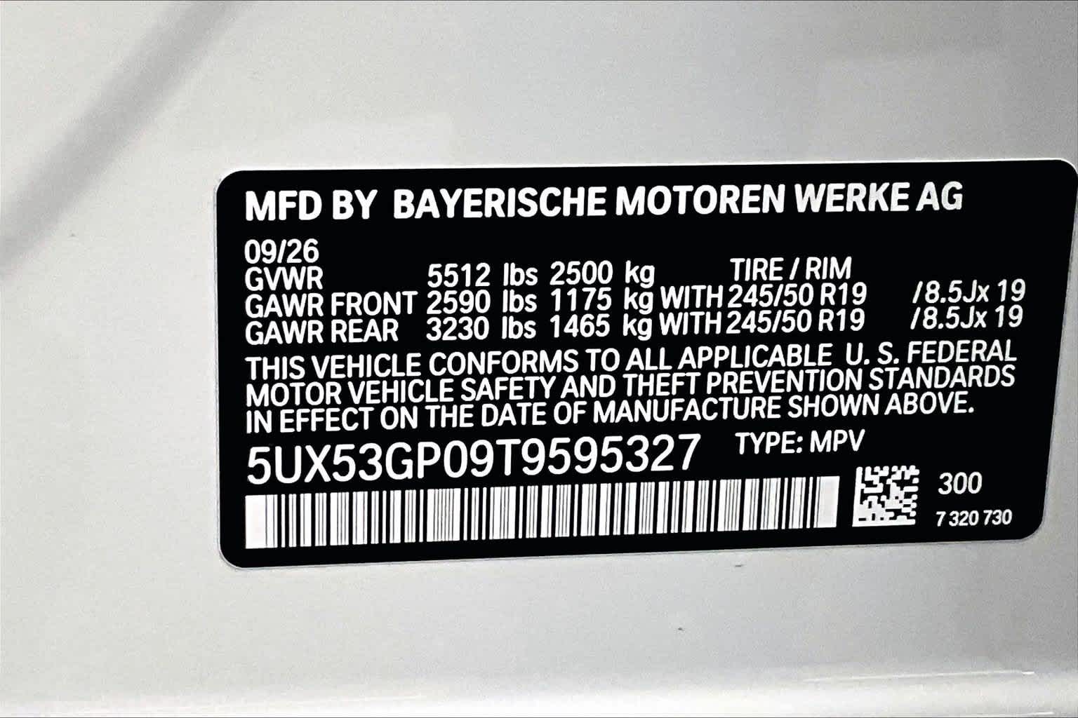 2026 BMW X3 30 xDrive