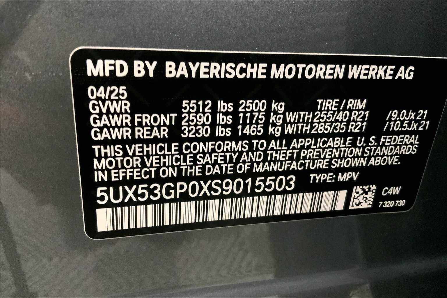 2025 BMW X3 30 xDrive