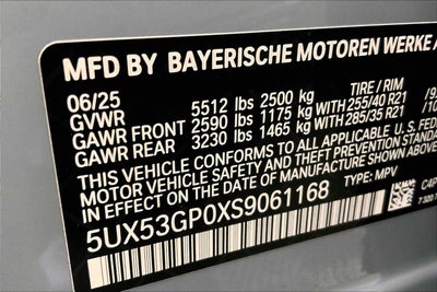 2025 BMW X3 30 xDrive