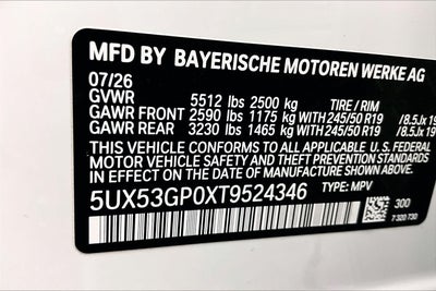2026 BMW X3 30 xDrive