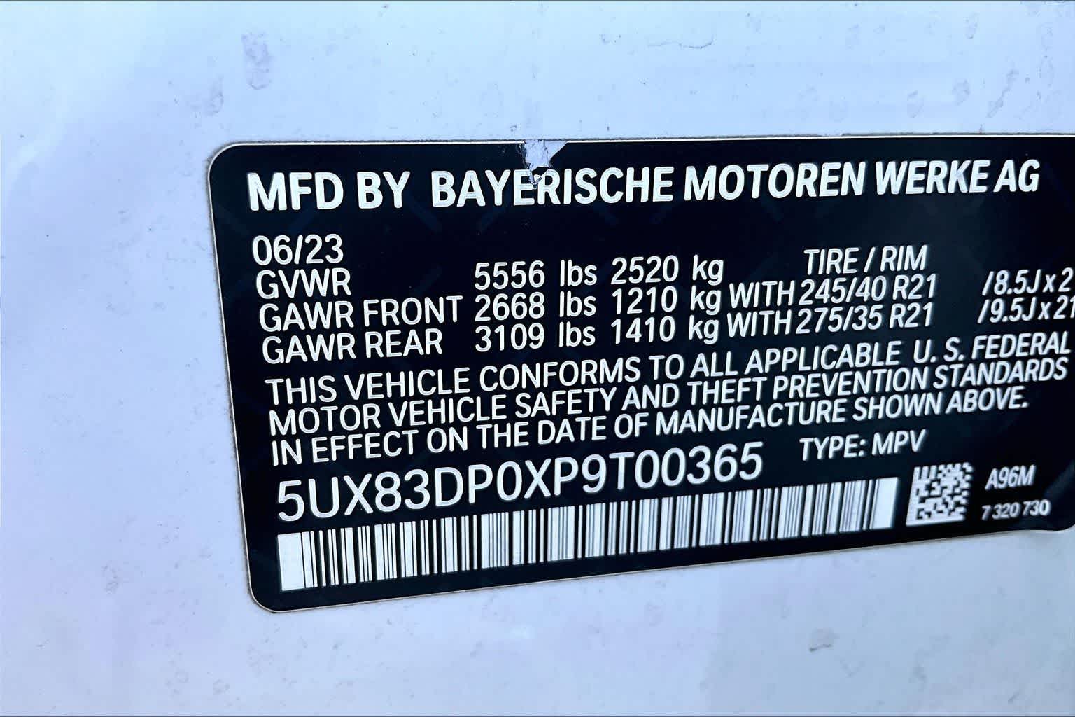 2023 BMW X3 M40i