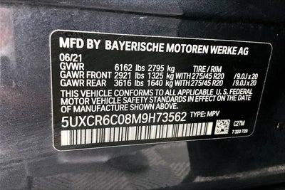 2021 BMW X5 xDrive40i