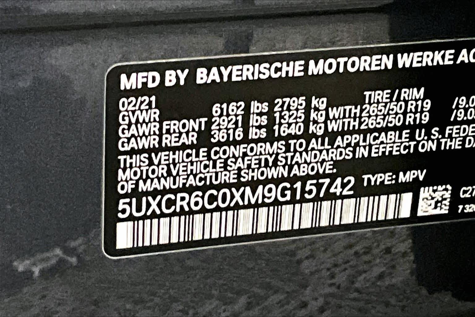 2021 BMW X5 xDrive40i