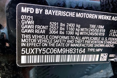 2021 BMW X3 xDrive30i xDrive30i