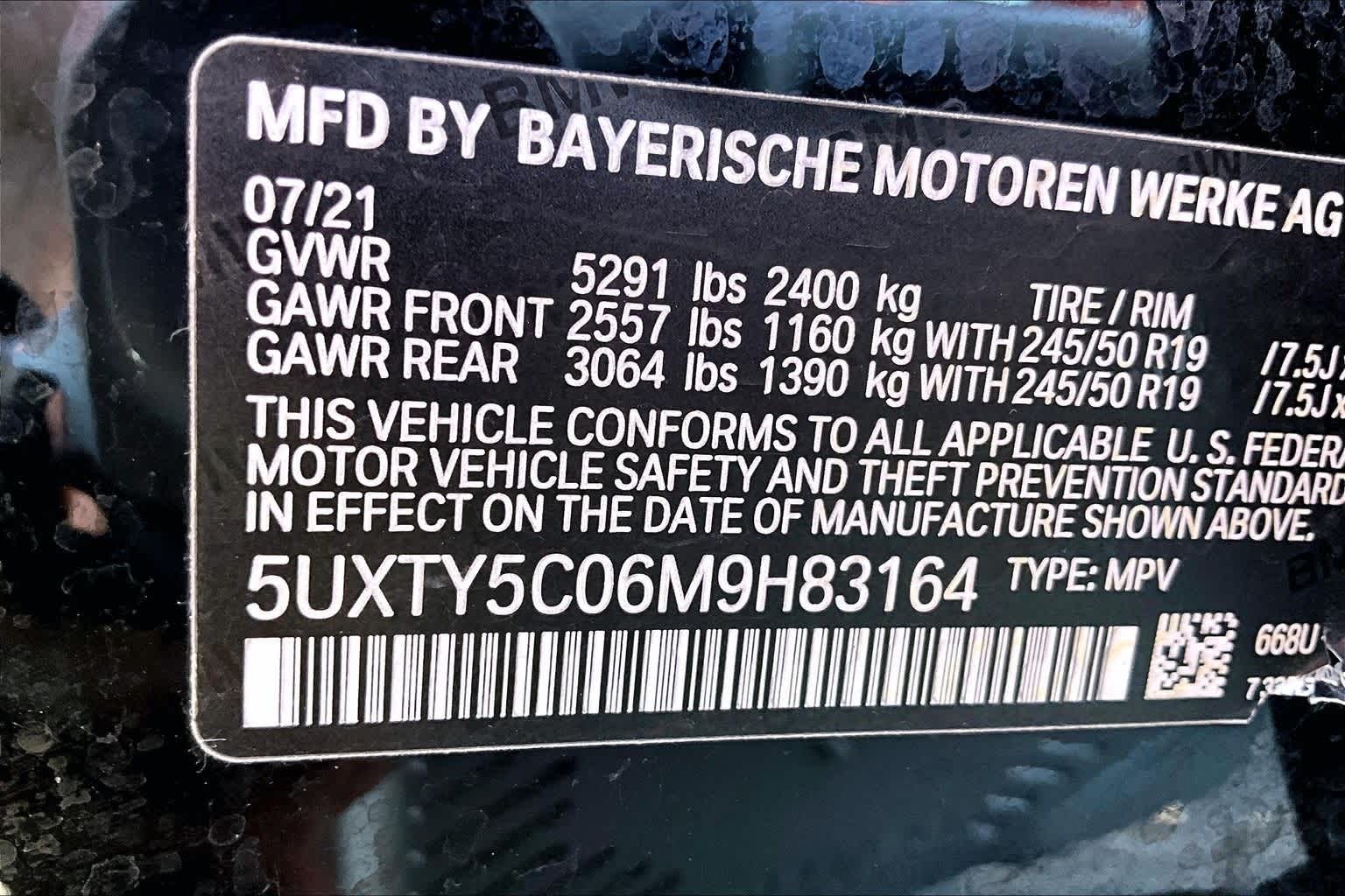 2021 BMW X3 xDrive30i xDrive30i