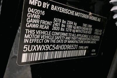 2017 BMW X3 xDrive28i