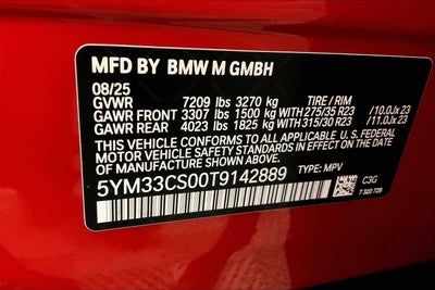 2026 BMW XM Label