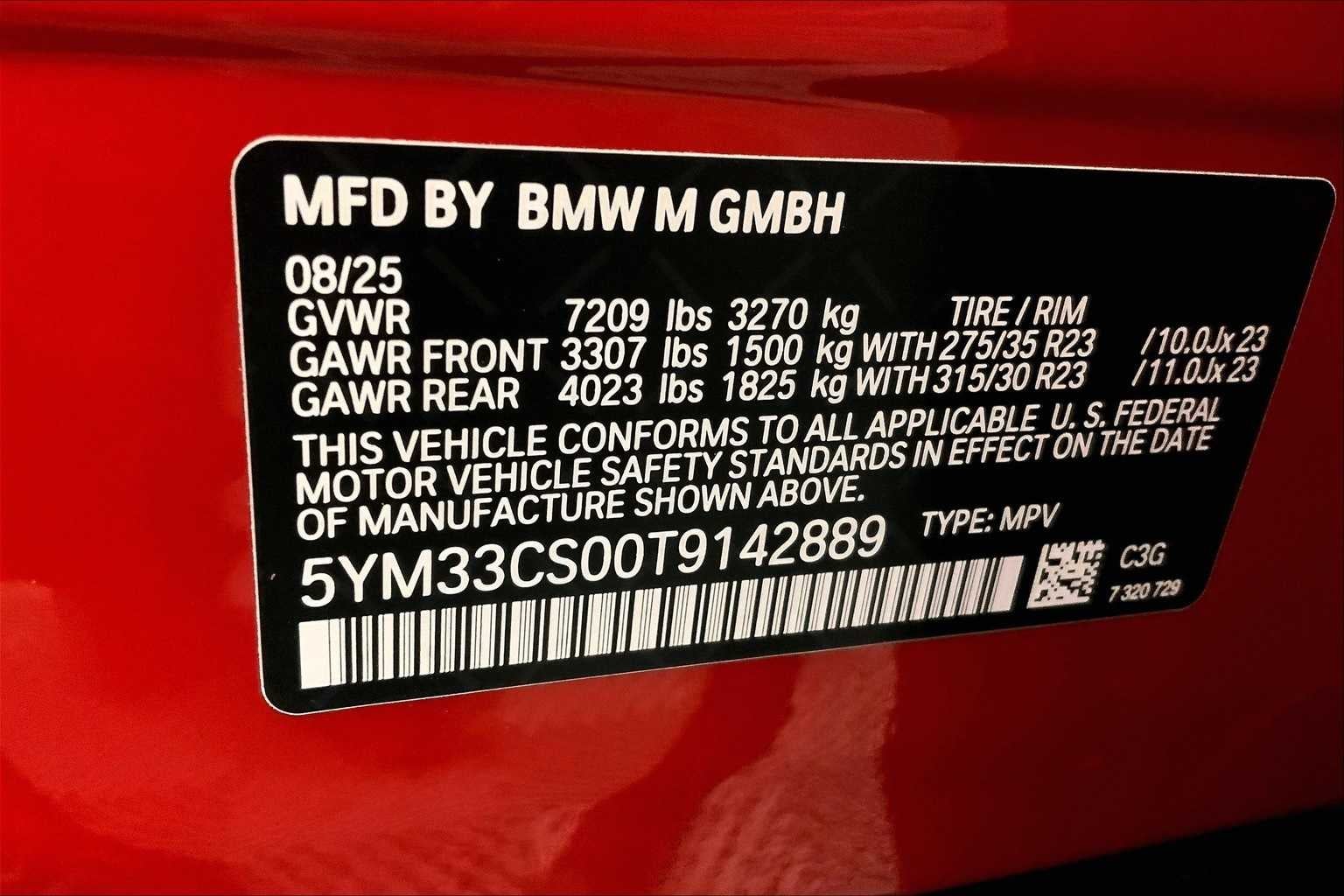 2026 BMW XM Label