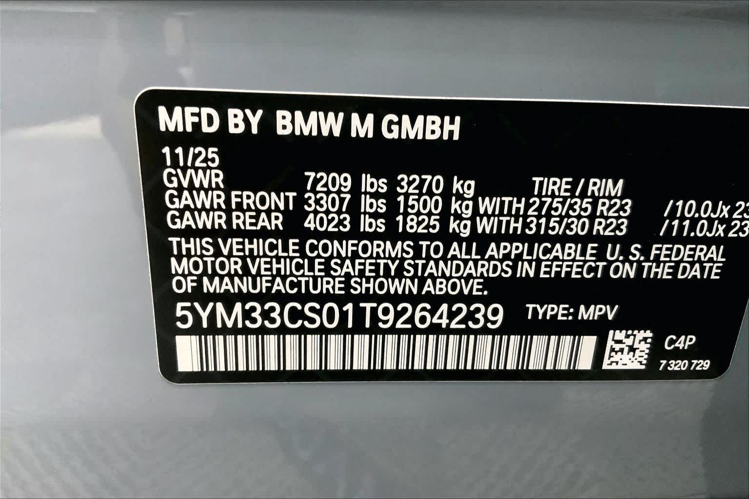 2026 BMW XM Label