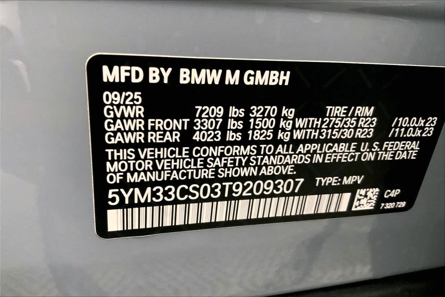 2026 BMW XM Label