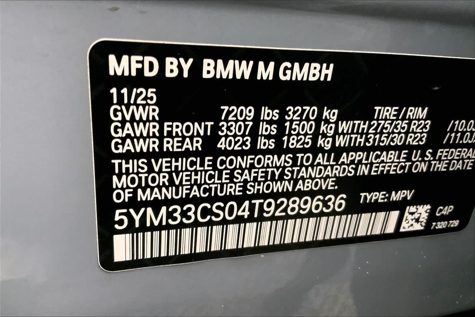 2026 BMW XM Label