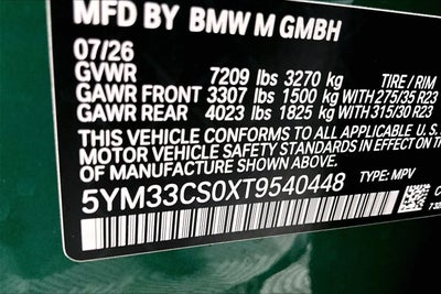 2026 BMW XM Label