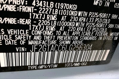 2020 Subaru Crosstrek Premium