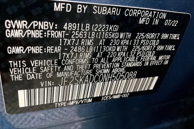 2022 Subaru Forester Premium
