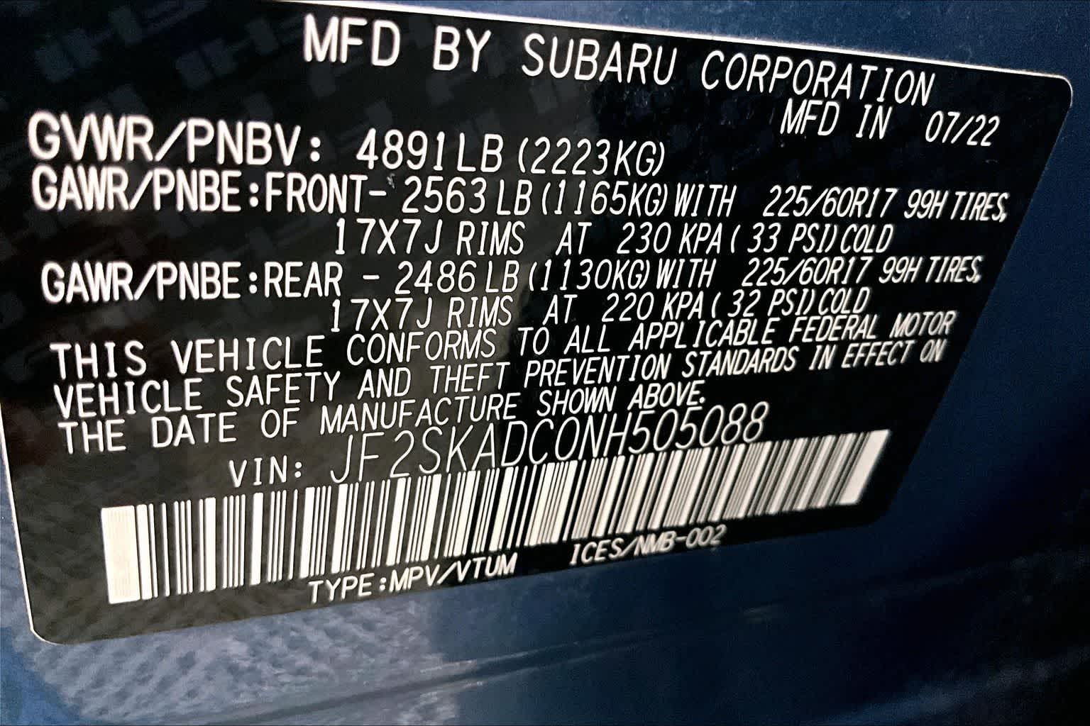 2022 Subaru Forester Premium